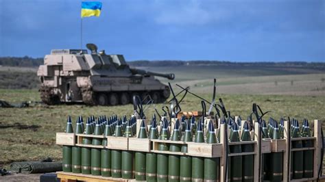 EU says it's sent 220,000 artillery shells to Ukraine